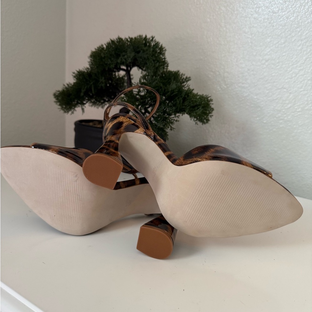 Steve Madden 😍 Brown Leopard Heels - Picture 4 of 7